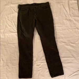 Lucky Brand Green Corduroy Pants